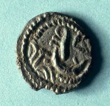 An Anglo Saxon coin found in Stratford Road, Bidford | Warwickshire County Council
