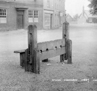 Stocks in Market Place, Dunchurch