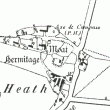 Site of Moat at the Hermitage, Wolvey Heath
