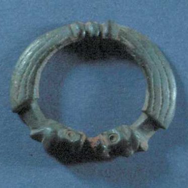 Anglo Saxon Brooch found to E of Nethercote,  Wolford