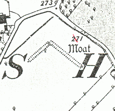 Site of Moat at Wishaw Hall Farm