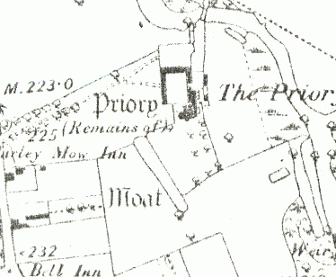 Site of Studley Priory Moat