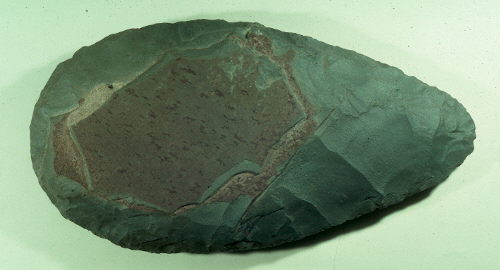 A Palaeolithic handaxe from Bubbenhall | Warwickshire County Council