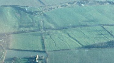 Earthworks revealing a deserted settlement at Stoneton | Warwickshire County Council