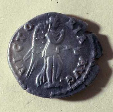 A Roman coin from a hoard found in Kenilworth | Warwickshire County Council
