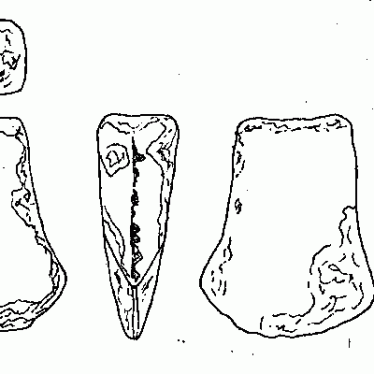 Findspot - Neolithic or Bronze Age flint knife