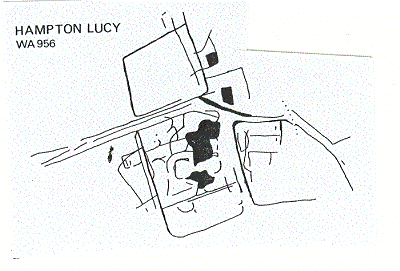 Plan of a possible Roman settlment, Hampton Lucy | Warwickshire County Council