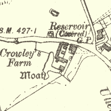 Moat at Crowley's Farm