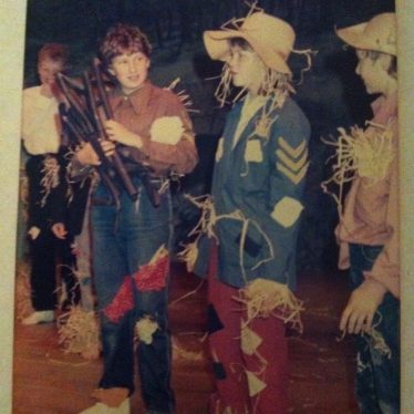 Canon Maggs School play at Bedworth Civic Hall, 1984. Lisa Johnson. | Image courtesy of Lisa Crankshaw
