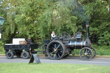 Fillongley. Local Steam Traction Engine