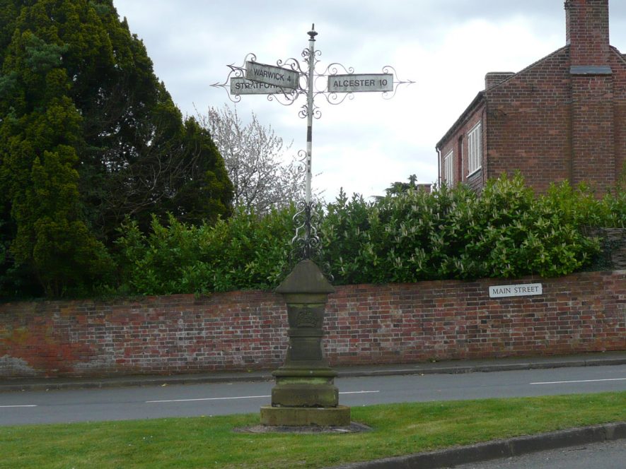 Guide Posts, Norton Lindsey Our Warwickshire