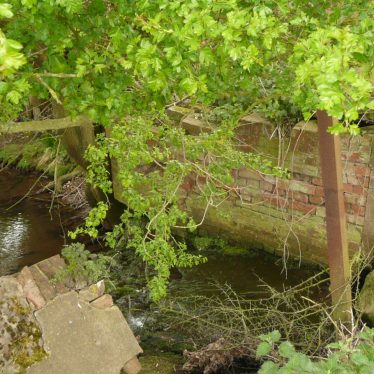 Ruined structure, Inchford Brook, Beausale. | Image courtesy of William Arnold