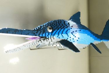 The Market Hall Museum's Lego Ichthyosaur