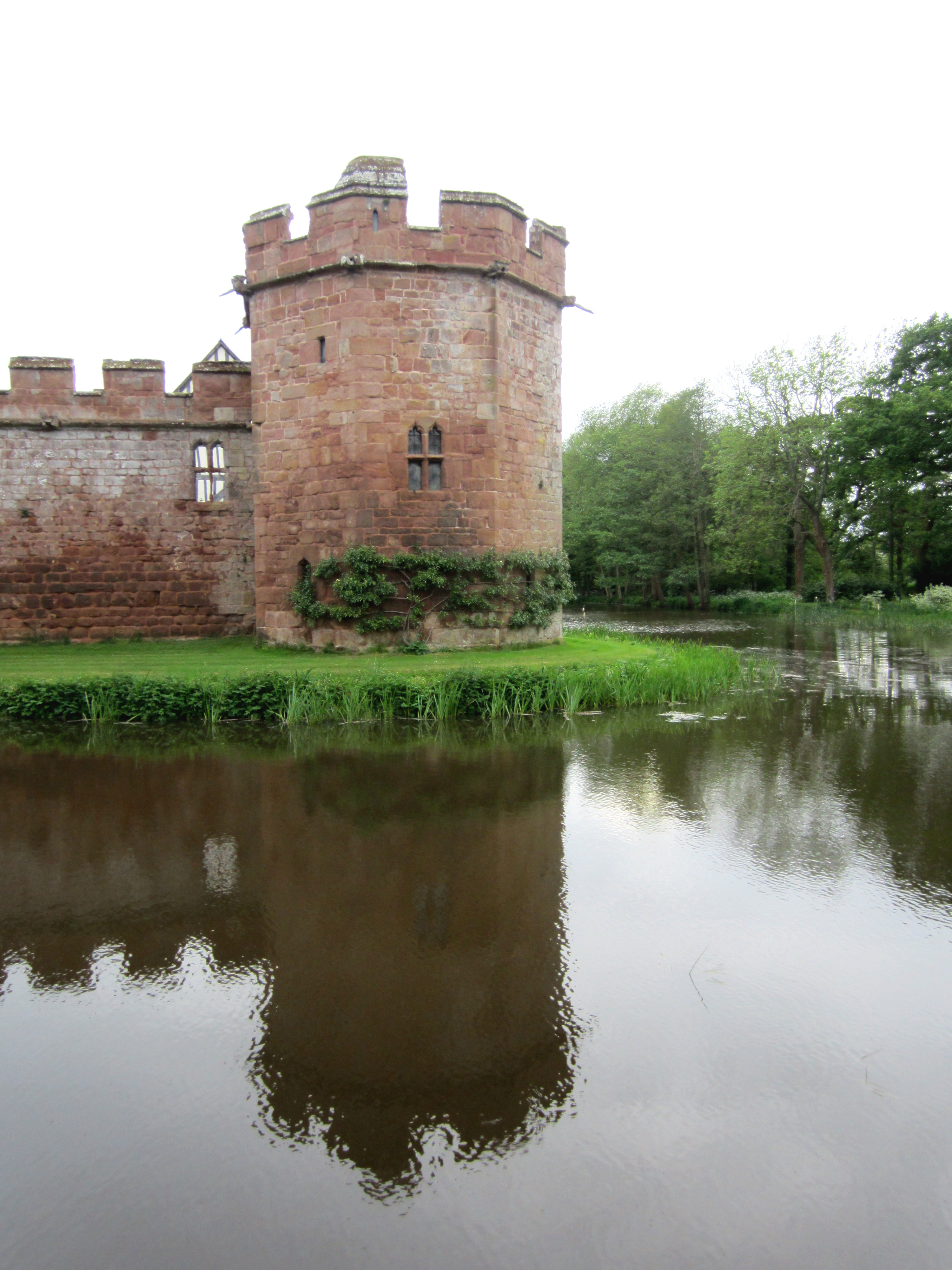 Moat at Maxstoke Castle - Our Warwickshire
