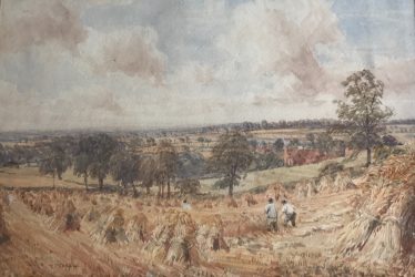 Wheat Field Near Leamington