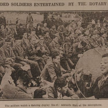 Bringing Jazz to Warwickshire's Wounded: Adelaide Hall’s Wartime Performances