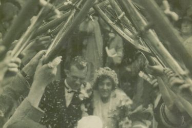 Wedding of Members of Bedworth Methodist Church Cycling Club