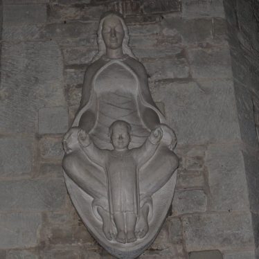 The Madonna and Child statue by A John Poole was dedicated in 2001. | Image courtesy of Caroline Irwin