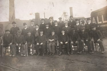 Exhall, nr Coventry. Colliery Mine Managers