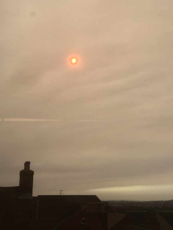 Red Sun over Warwick | Heritage and Culture Warwickshire
