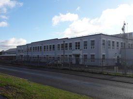 Herald / Vitesse body plant, Torrington Avenue. Now Peugeot spares depot. | Image courtesy of Benjamin Earl
