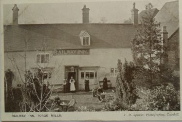 Coleshill. Railway Inn, Forge Mills.