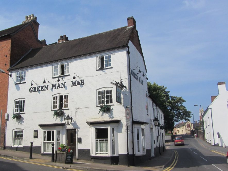 The Green Man, Coleshill. | Image courtesy of the Rosie Mayer Collection