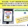 Wolfie's Last Orders Please - The Lost Pubs and Clubs of Nuneaton and Bedworth