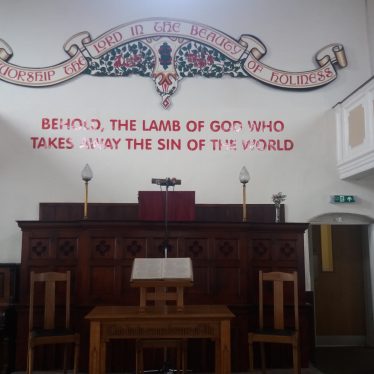 Interior of Bulkington Congregational Chapel, 2018. | Image courtesy of Sharon Dowd