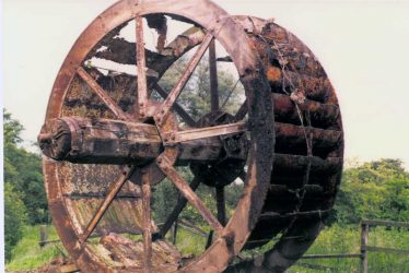 Arley. Daw Mill Colliery Water Wheel