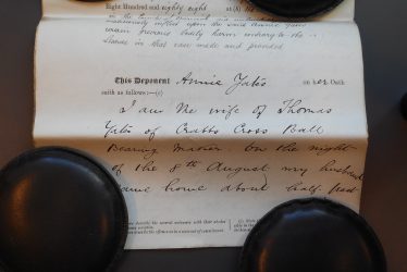Historic Records of Domestic Violence in Warwickshire. Part One