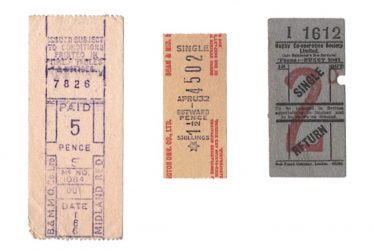 Rugby. Bus Tickets