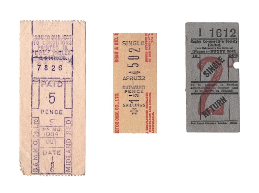Rugby. Bus Tickets Our Warwickshire