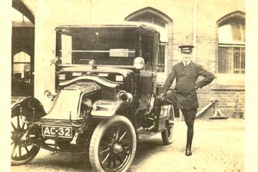 Wroxall. Chauffeur With Renault Car