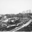 Warwick.  Brooks House, During Early Construction