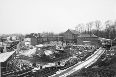 Warwick.  Brooks House, During Early Construction