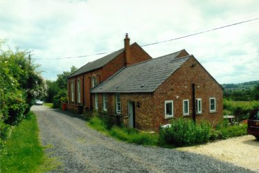 Building the new Primitive Methodist Chapel in Upper Brailes