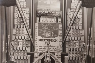 Nuneaton.  Co-op Window Display