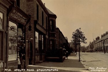 Stockingford.  Arbury Road