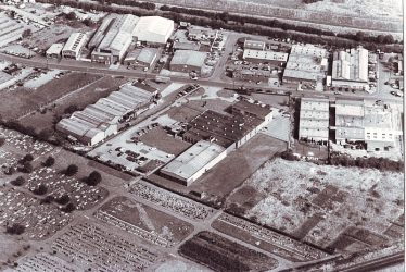 Nuneaton.  Aerial View