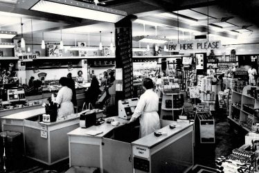 Nuneaton.  Co-op Grocery Department