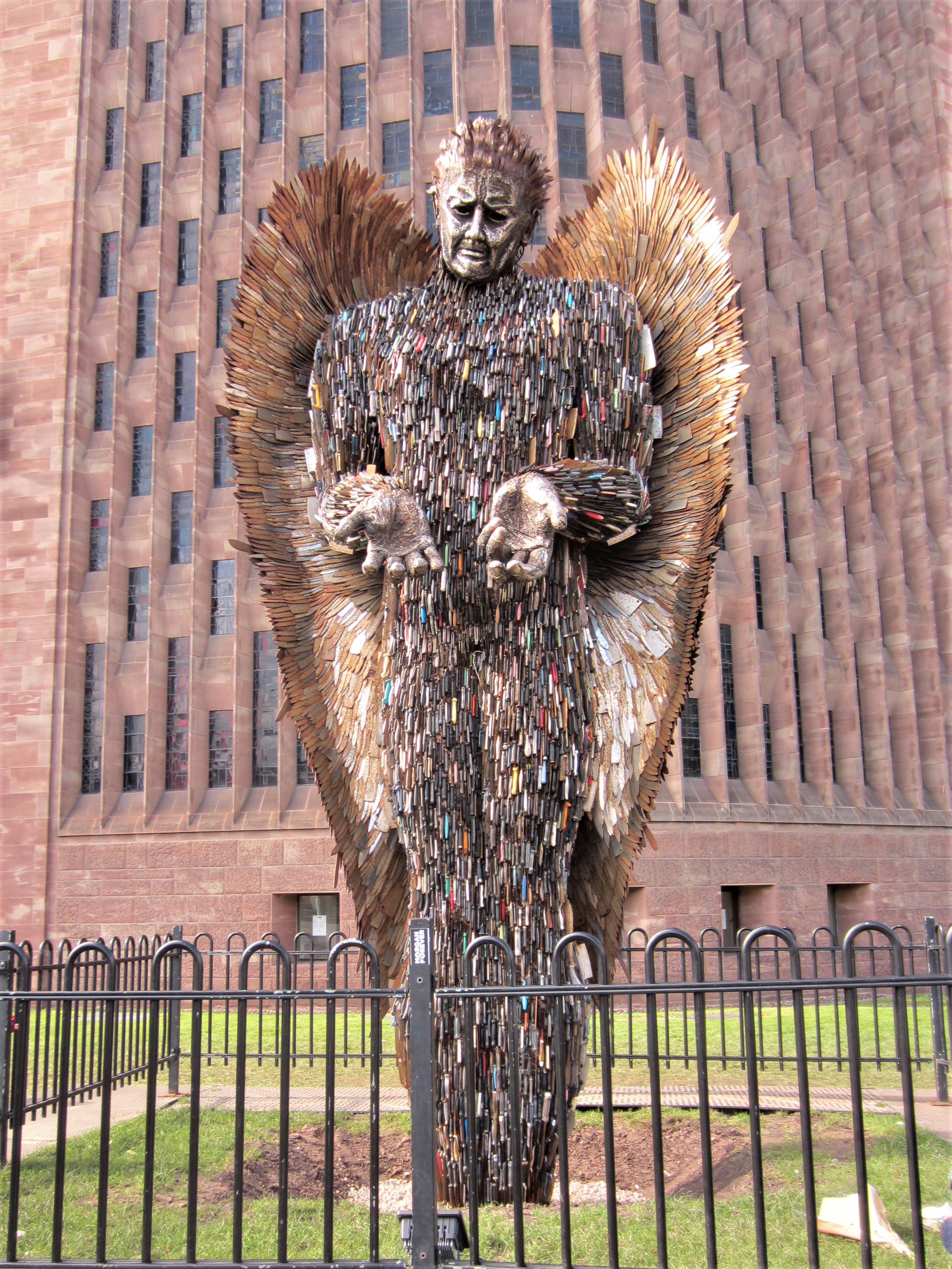 The Knife Angel In Coventry Set In Context Our Warwickshire