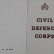 Civil Defence Corps Certificate of Enrolment