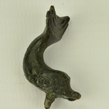 Warwickshire in 100 Objects: Roman Bronze Dolphin Mount