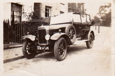 Leamington Spa.  Clyno Car