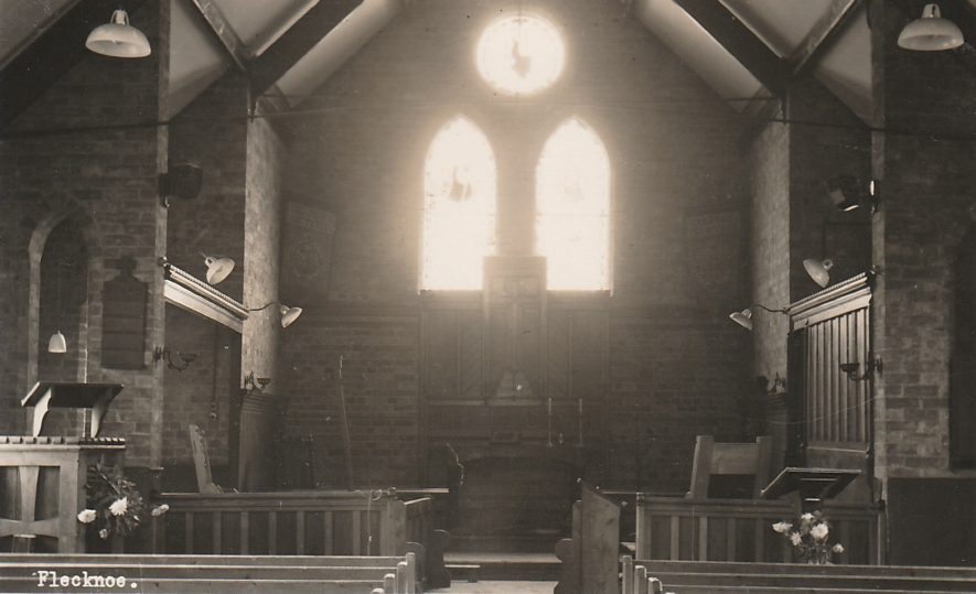 Flecknoe. St Mark's church. | Image from the Watson family, supplied by Micky Owen