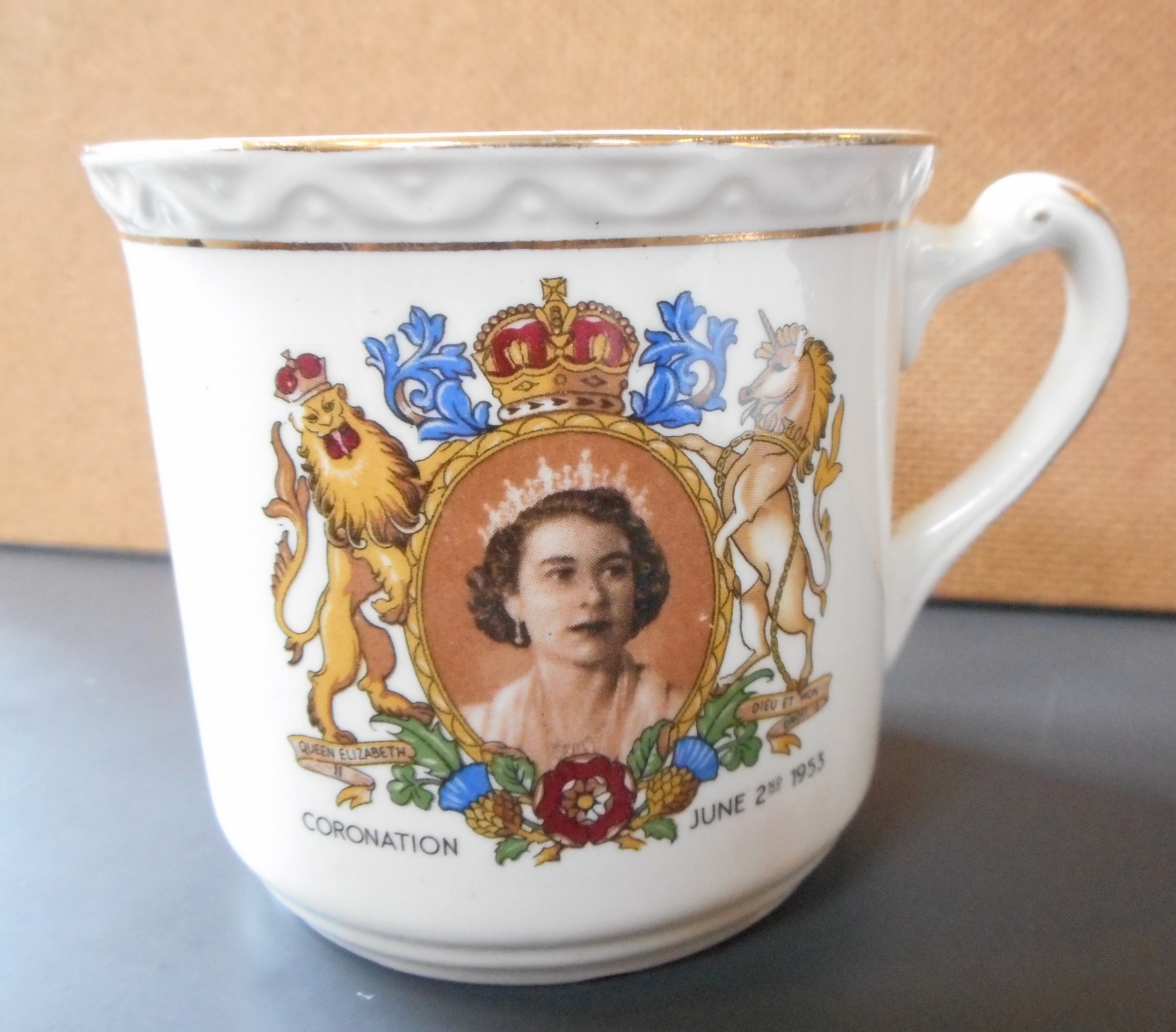 Warwickshire in 100 Objects: 1953 Coronation Mug - Our Warwickshire