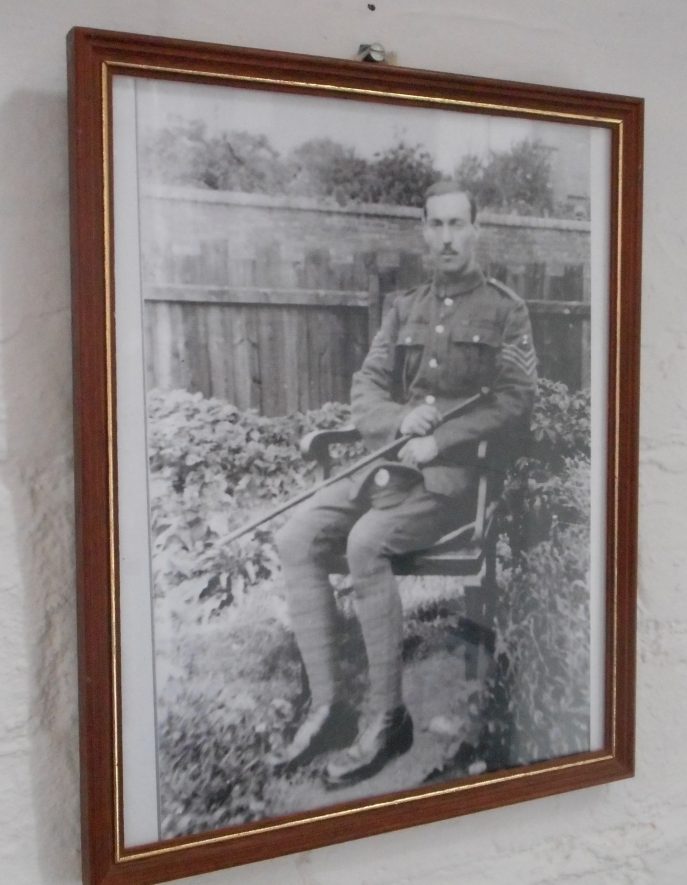 Portrait of Charles Streather, who served during World War One | Image courtesy of Chilvers Coton Heritage Centre