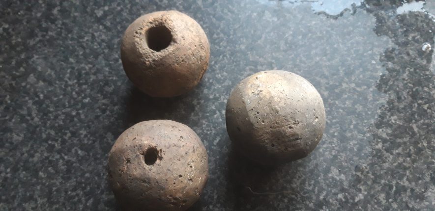 Mysterious balls found near Compton Verney. What are they? | Image courtesy of James Tuffen
