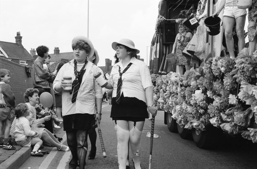 Nuneaton. Carnival, 1987. | Image courtesy of Fred Hands, supplied by Nuneaton Memories.